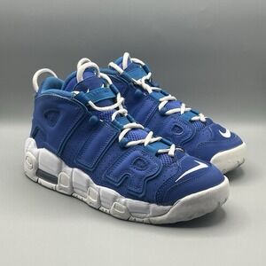 Nike Air More Uptempo Royal Blue Retro - Youth Size 7 Women's Size 8.5 USED